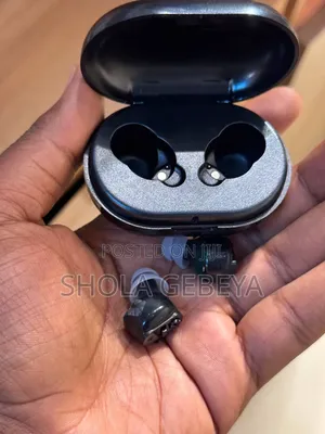 Black Mini Hearing Aid