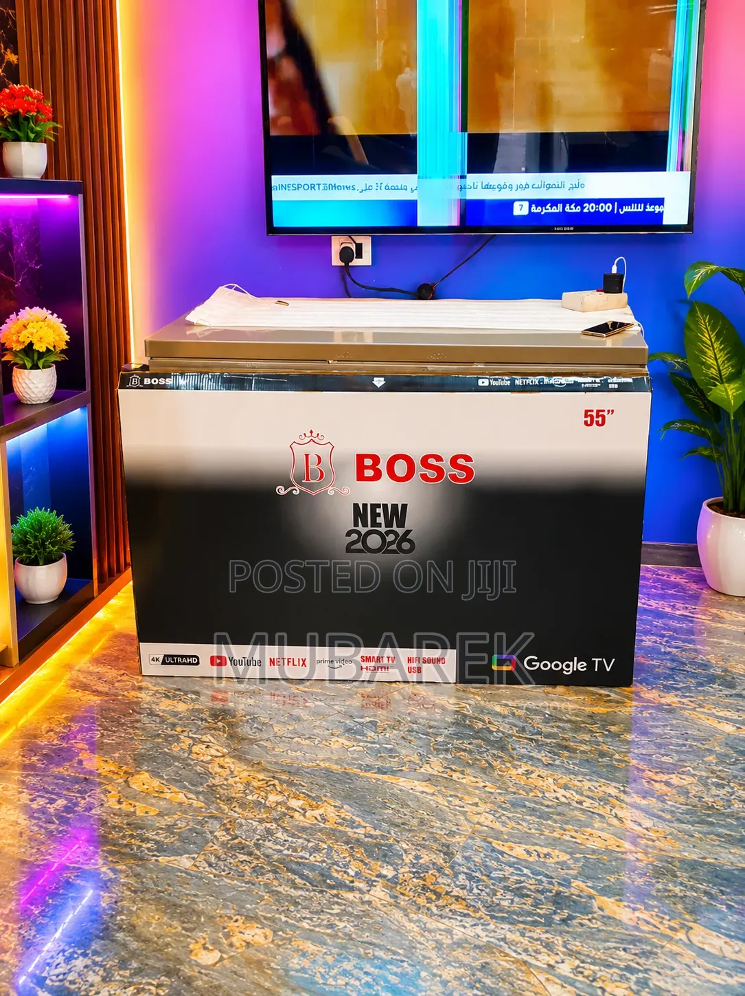 Boss 55inche TV