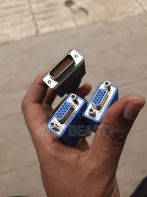 DMS-59 Pin Male to Dual VGA Female Splitter Adapter