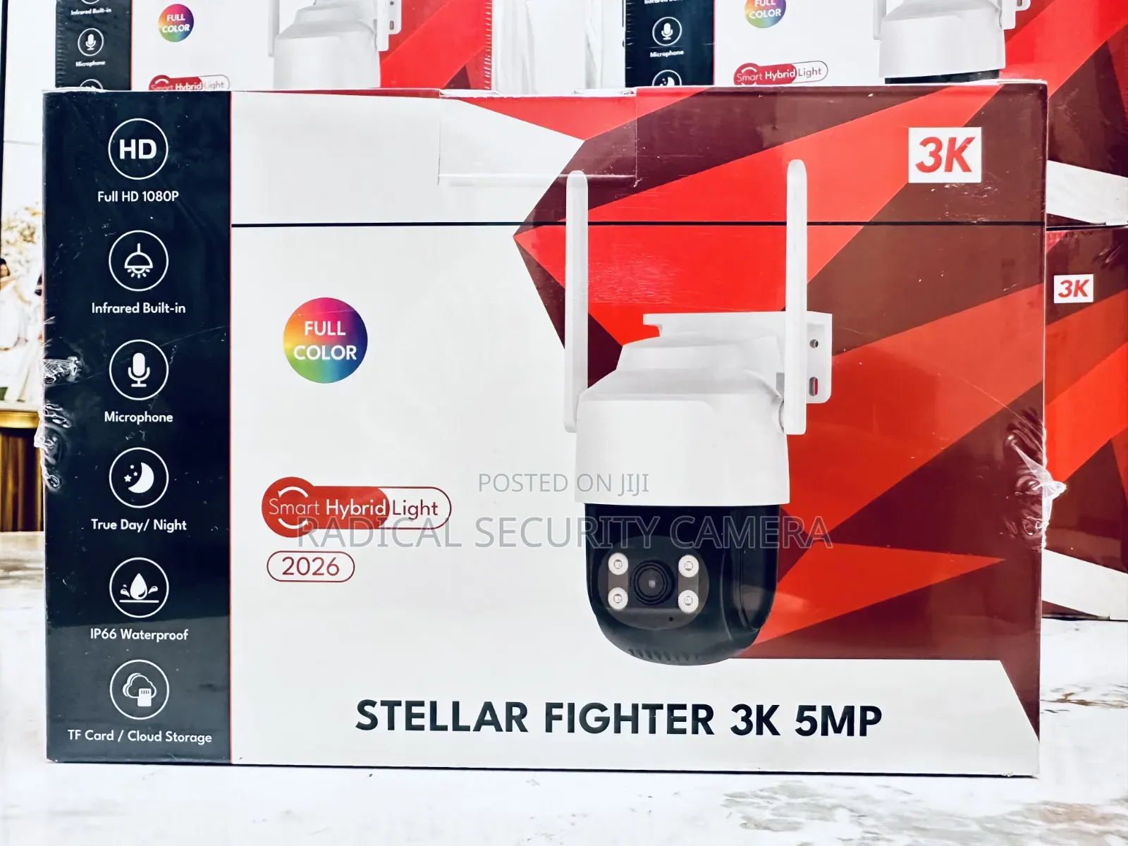 Security Camera Outdoor Original Smart Hybrid Light Waterproof