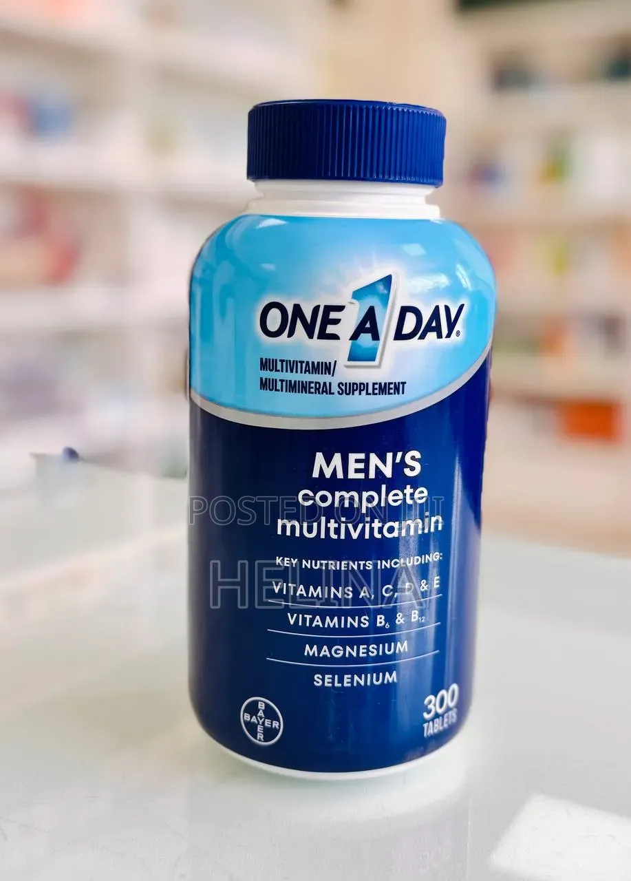 Complete One a DAY Multivitamin for Men 300 Tablets Original From USA