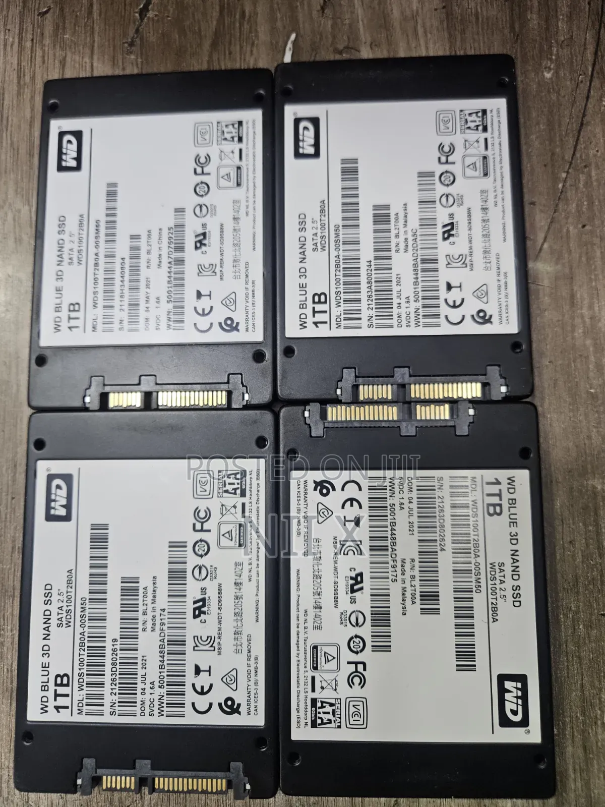 1tb Wd Blue Orginal Sata SSD