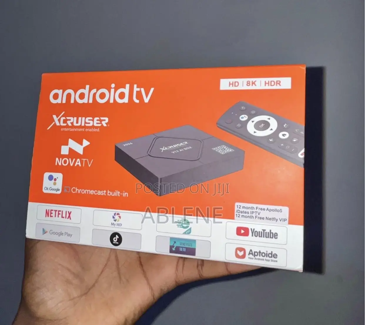 Xcruiser TV Box Novatv (V12 Ai TV Box)