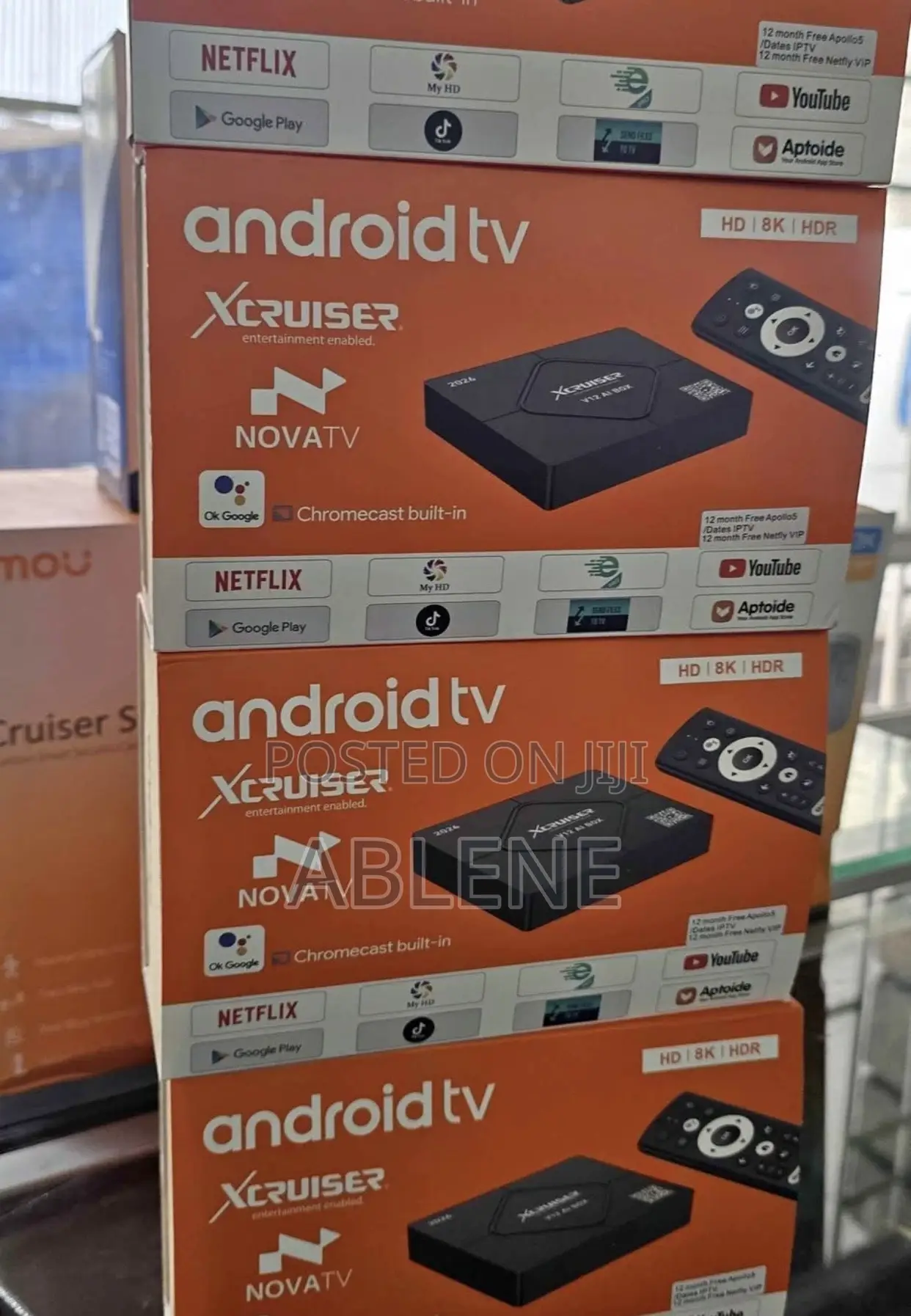Xcruiser TV Box Novatv (V12 Ai TV Box)