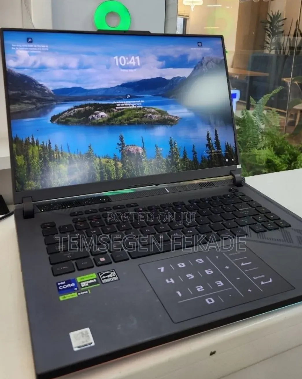 New Laptop Asus ROG Strix G16 G614 16GB Intel Core i9 SSD 1T