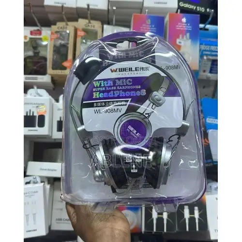 Multimedia Headphones With Mic