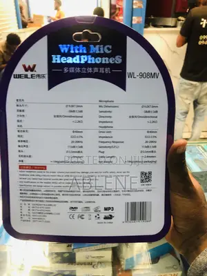 Multimedia Headphones With Mic