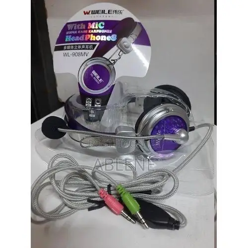 Multimedia Headphones With Mic