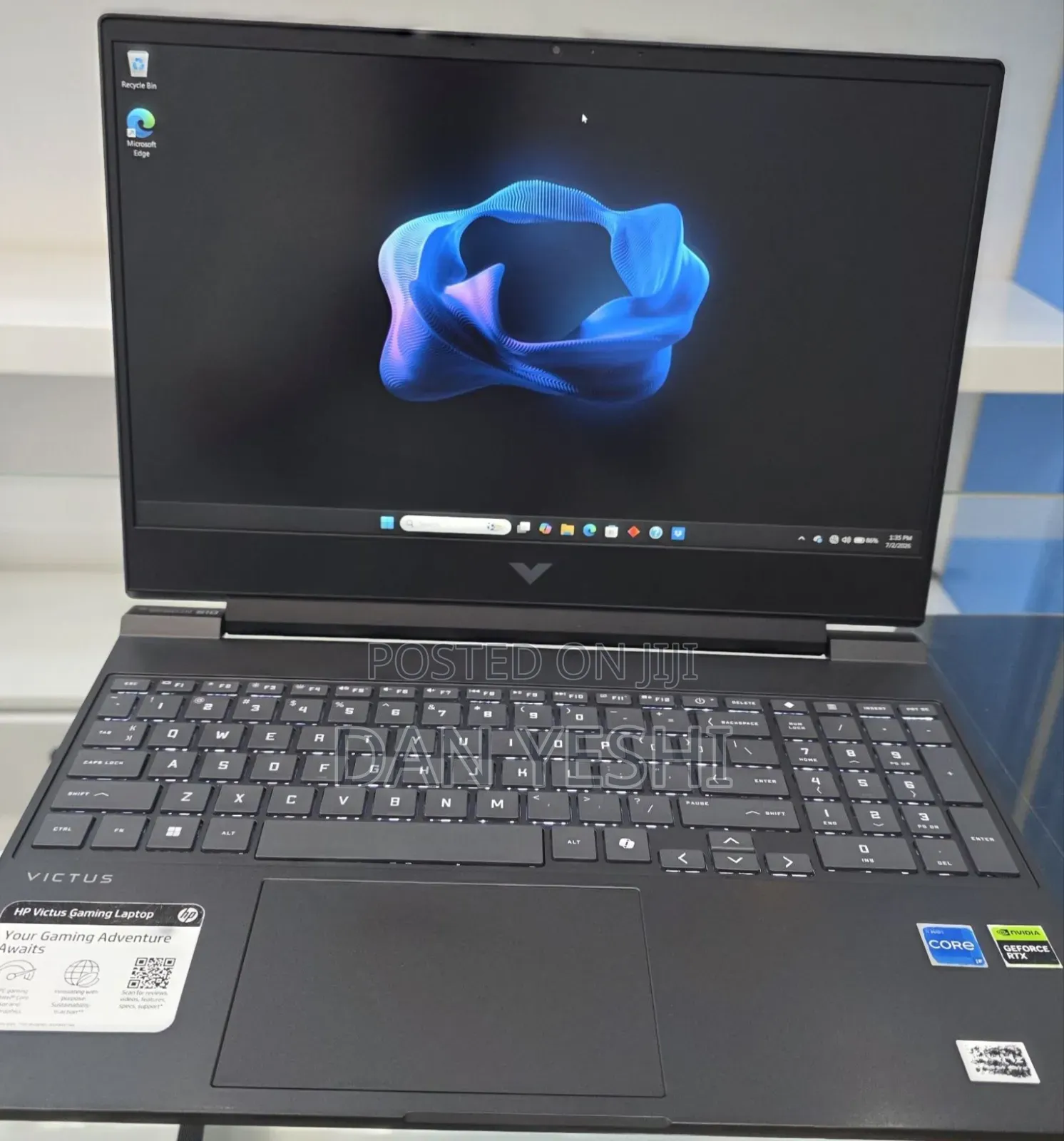 New Laptop HP Victus 15 16GB Intel Core i5 SSD 512GB