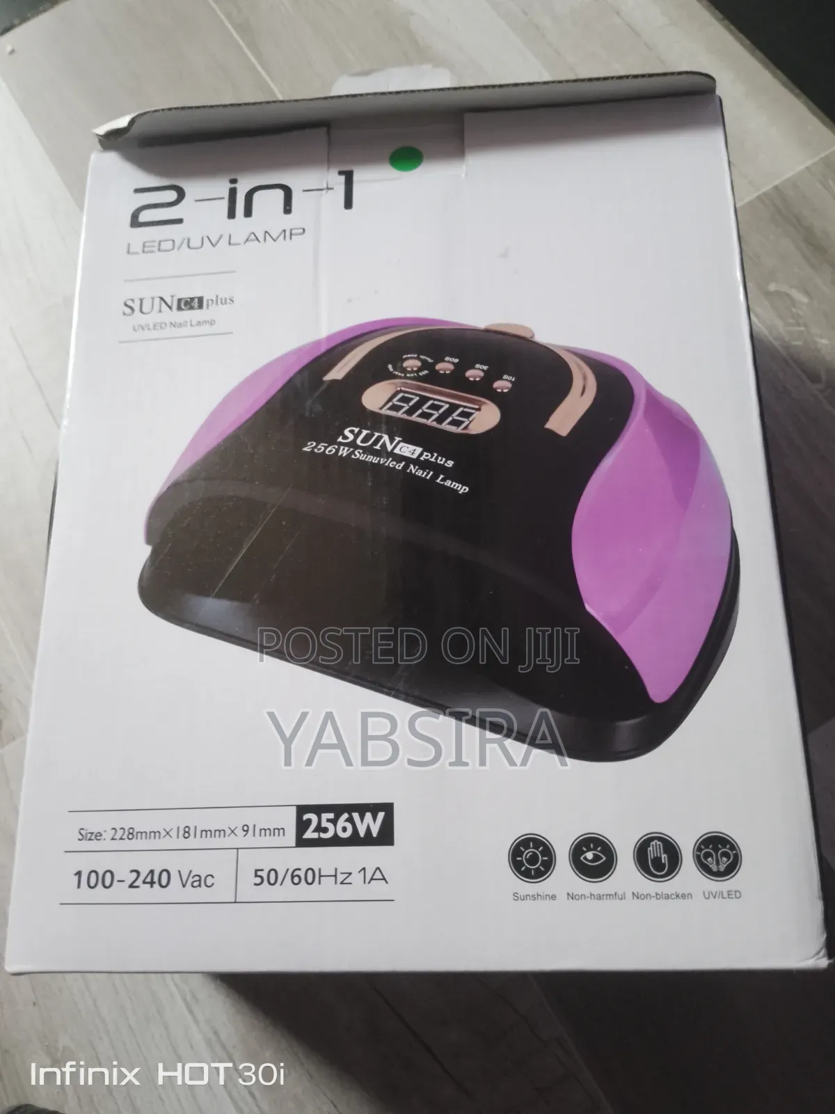 Sun C4 Plus UVLED Nail LAMP 256w