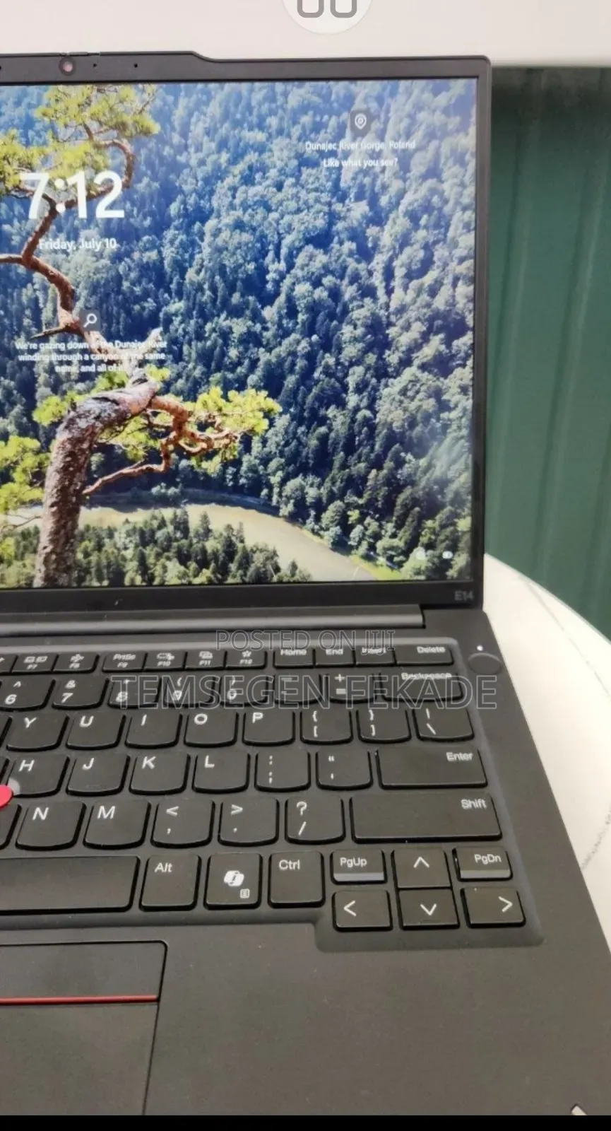 New Laptop Lenovo ThinkPad E14 Gen 6 16GB Intel Core Ultra 7 SSD 512GB
