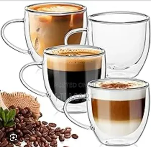 2pcs Double Glass Driniking Glass