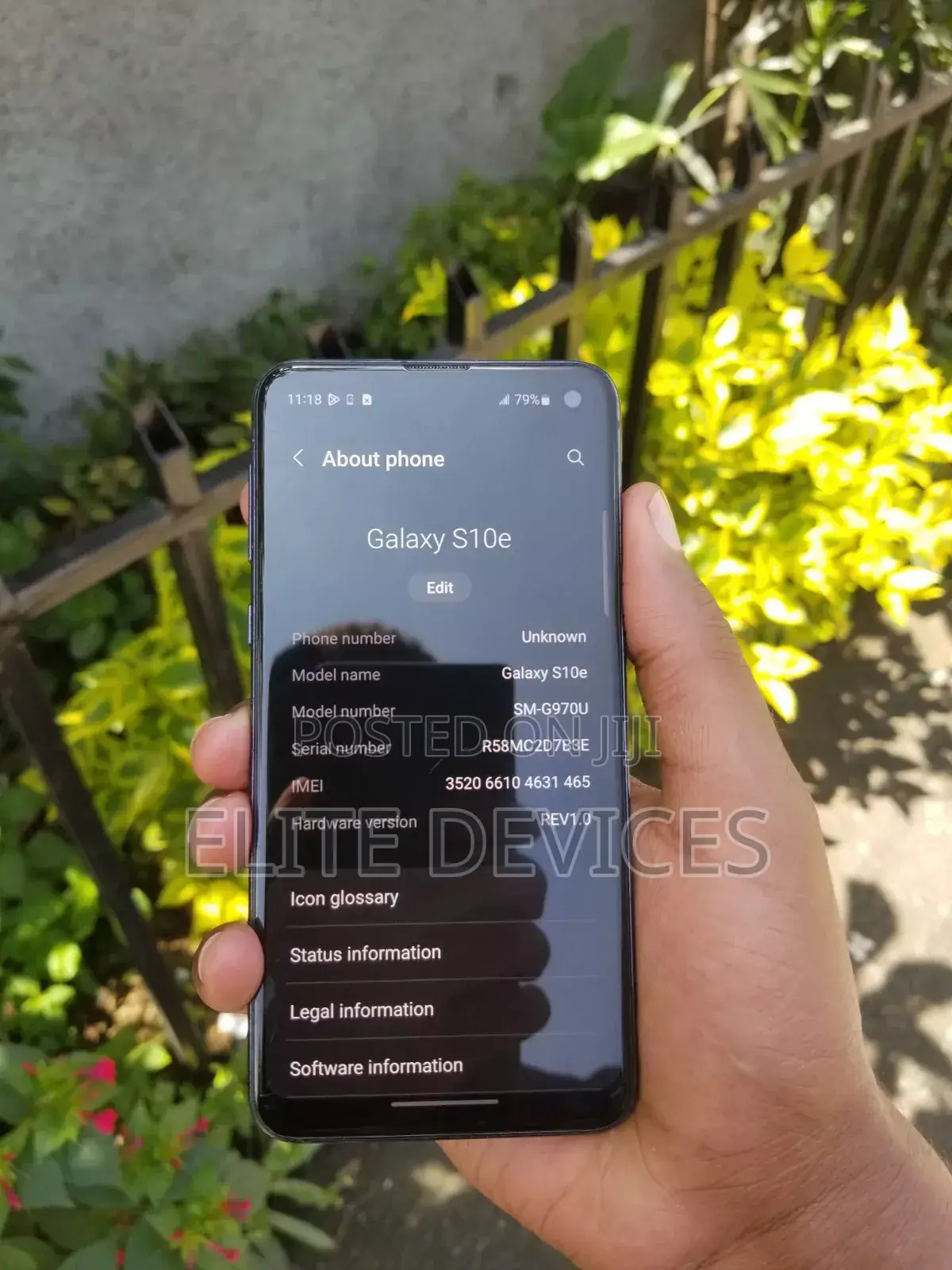 Samsung Galaxy S10e 128 GB Blue
