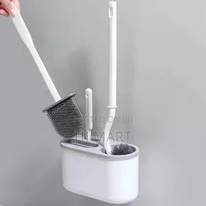 3in1 Detachable Handle Toilet Cleaning Brush Set