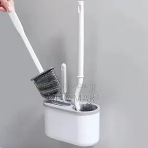 3 in 1 Factory Detachable Handle Toilet Cleaning Brush Set