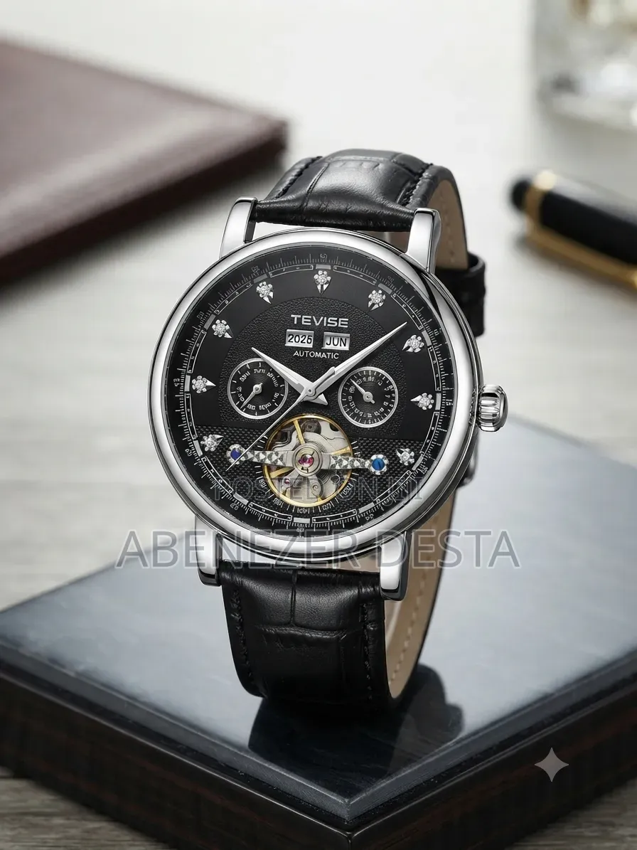 Tevise Casual Watch, Likely Model Automatic Mechanical Movement