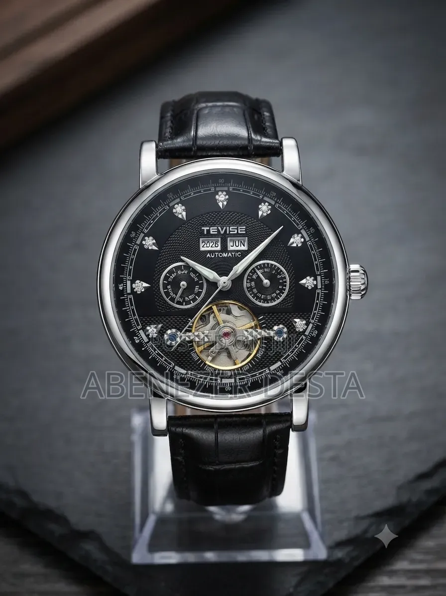 Tevise Casual Watch, Likely Model Automatic Mechanical Movement
