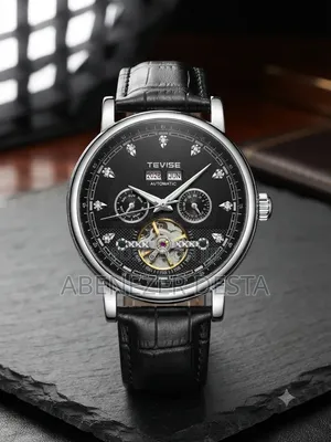 Tevise Casual Watch, Likely Model Automatic Mechanical Movement