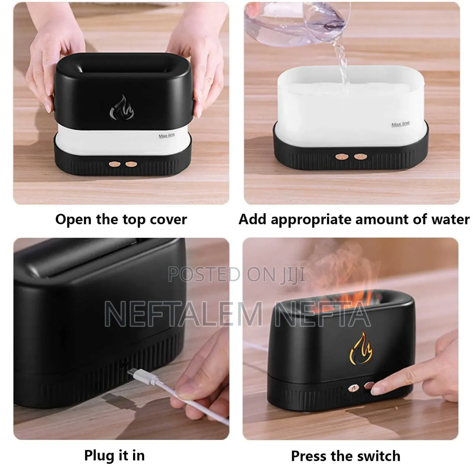 Flame Arome Diffuser Humidifer
