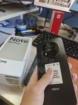 New Xiaomi Redmi Note 15 Pro 256 GB Black