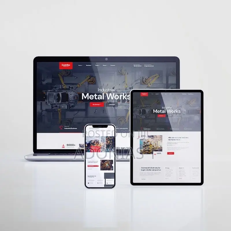 Custom Website Design for Businesses, Shops Startups