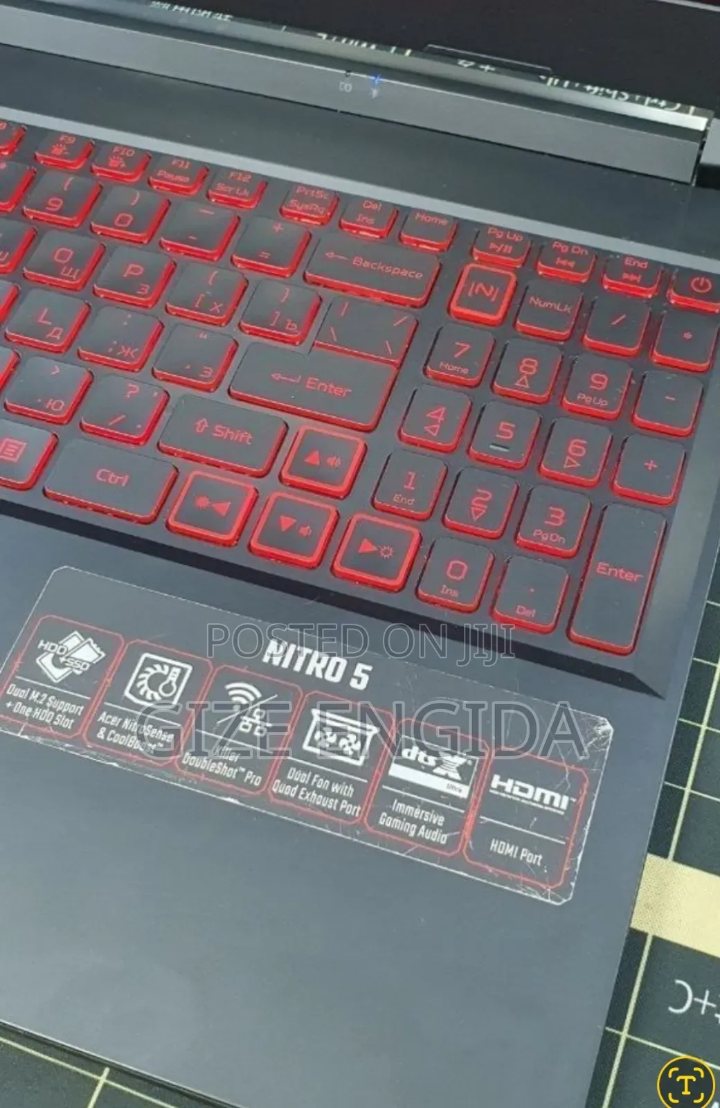 New Laptop Acer Nitro 5 16GB Intel Core i5 SSD 512GB