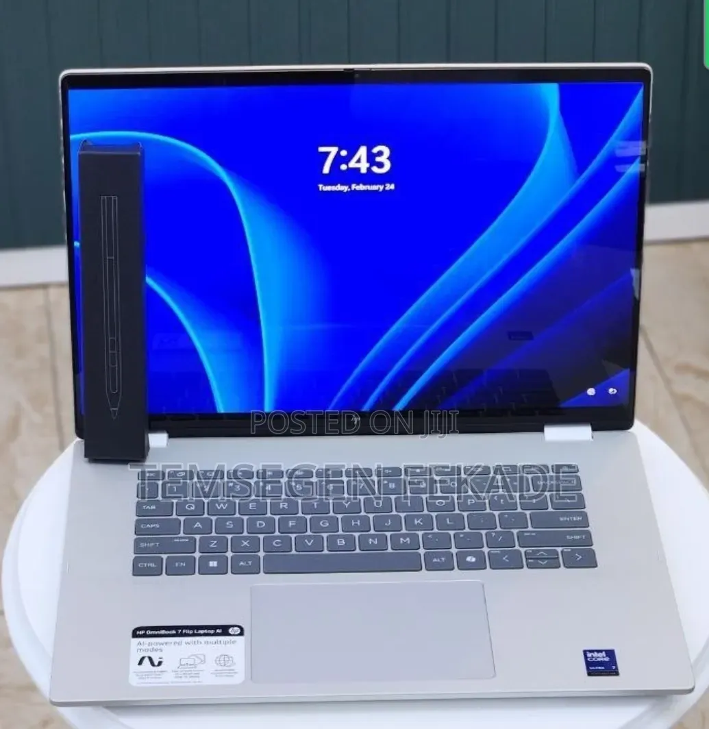 New Laptop HP OmniBook X Flip 16" 32GB Intel Core Ultra 7 SSD 1T