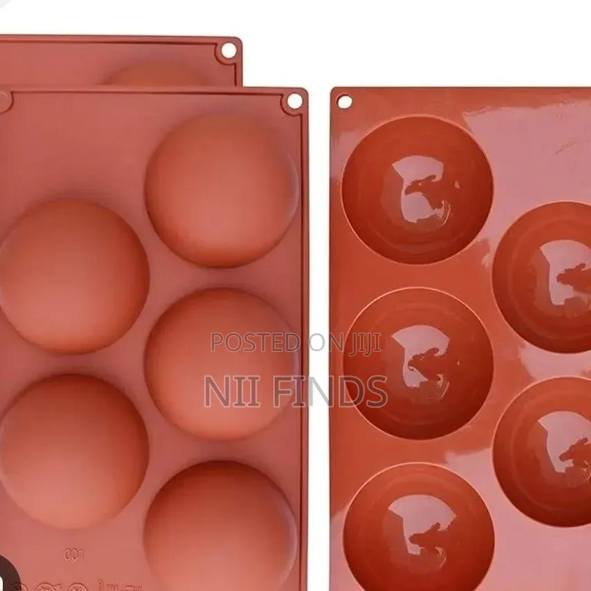 Semi Circle Mold 5 Holes