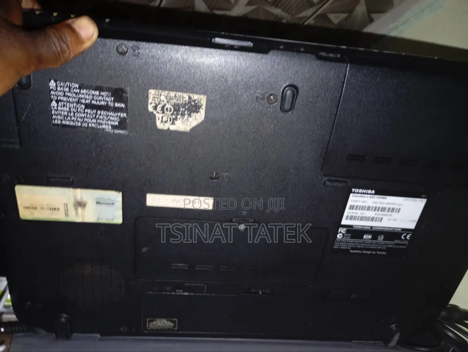 Laptop Toshiba Satellite L450D 2GB Intel Celeron HDD 256GB
