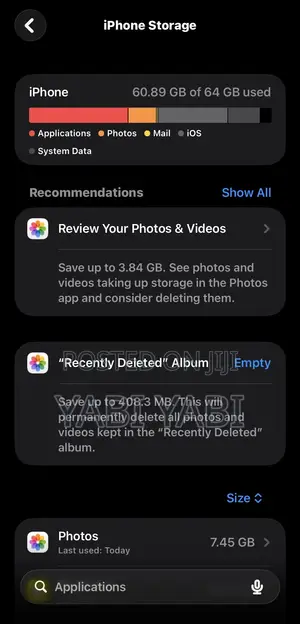 Apple iPhone 11 64 GB Black