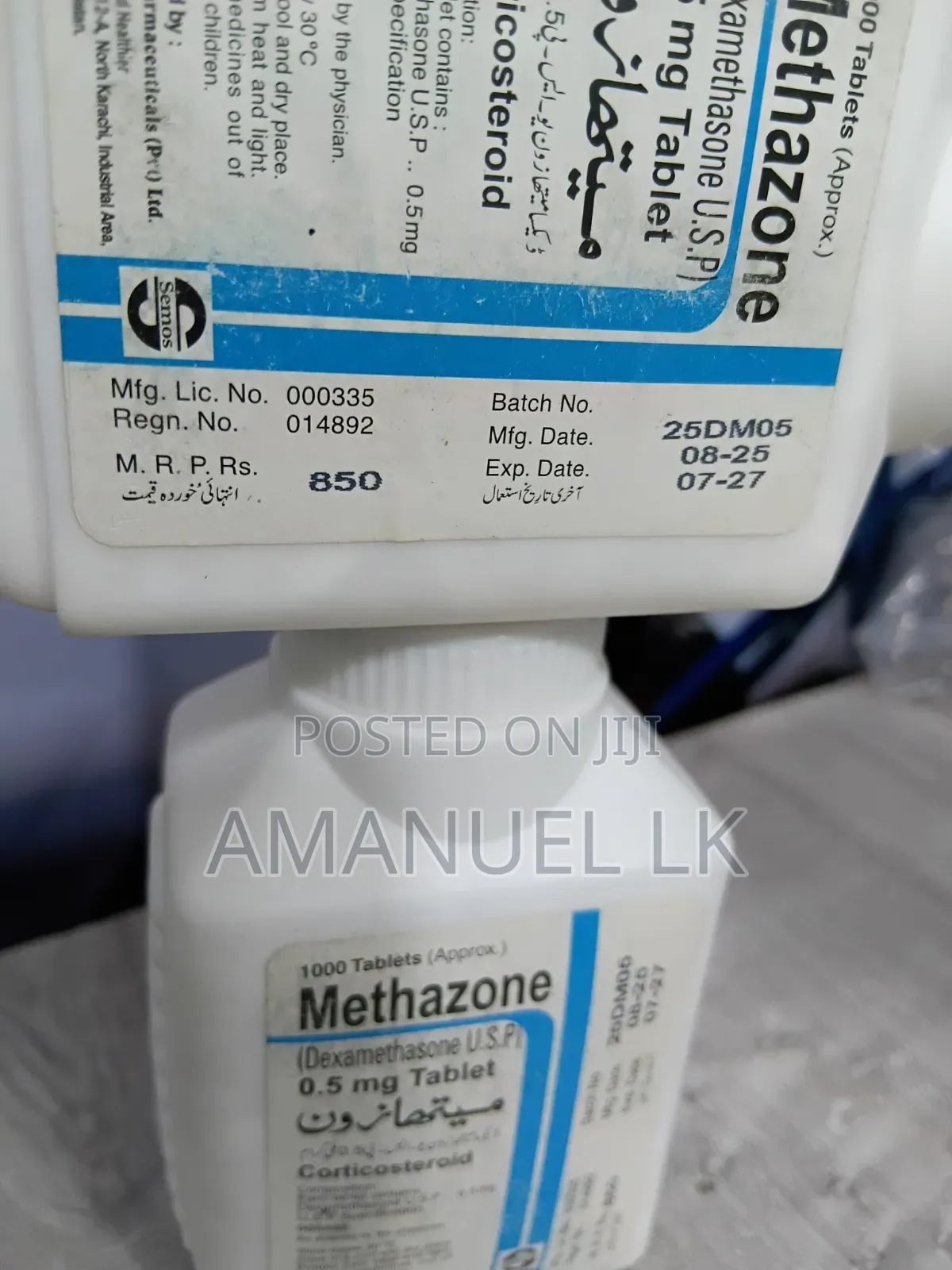 Tablets Methazon Semos