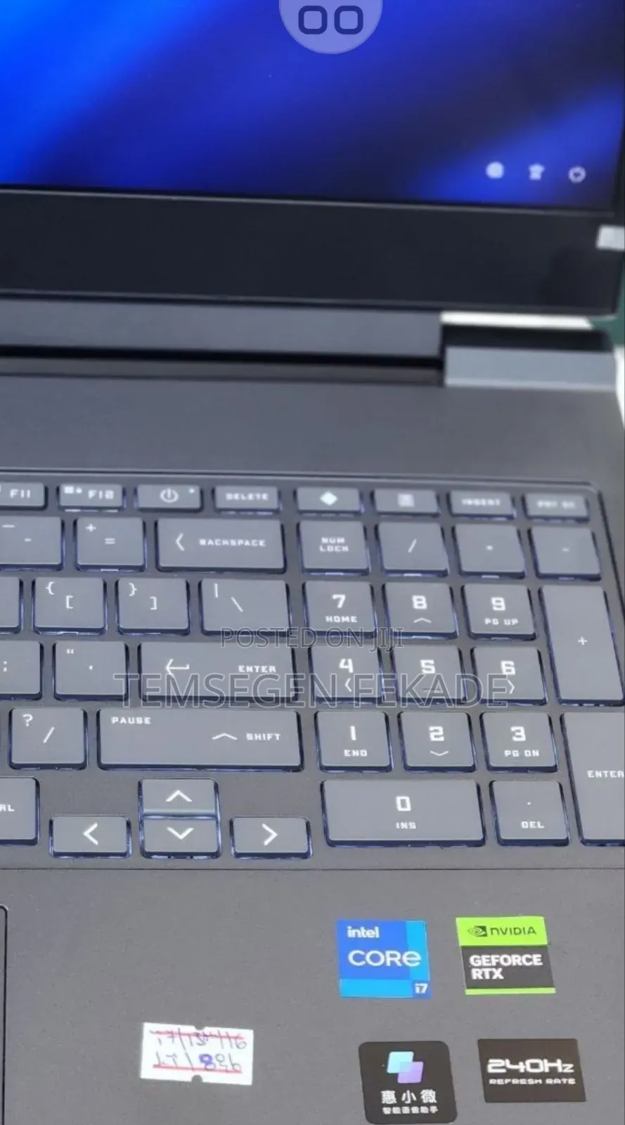 New Laptop HP Victus 16 16GB Intel Core i7 SSD 1T