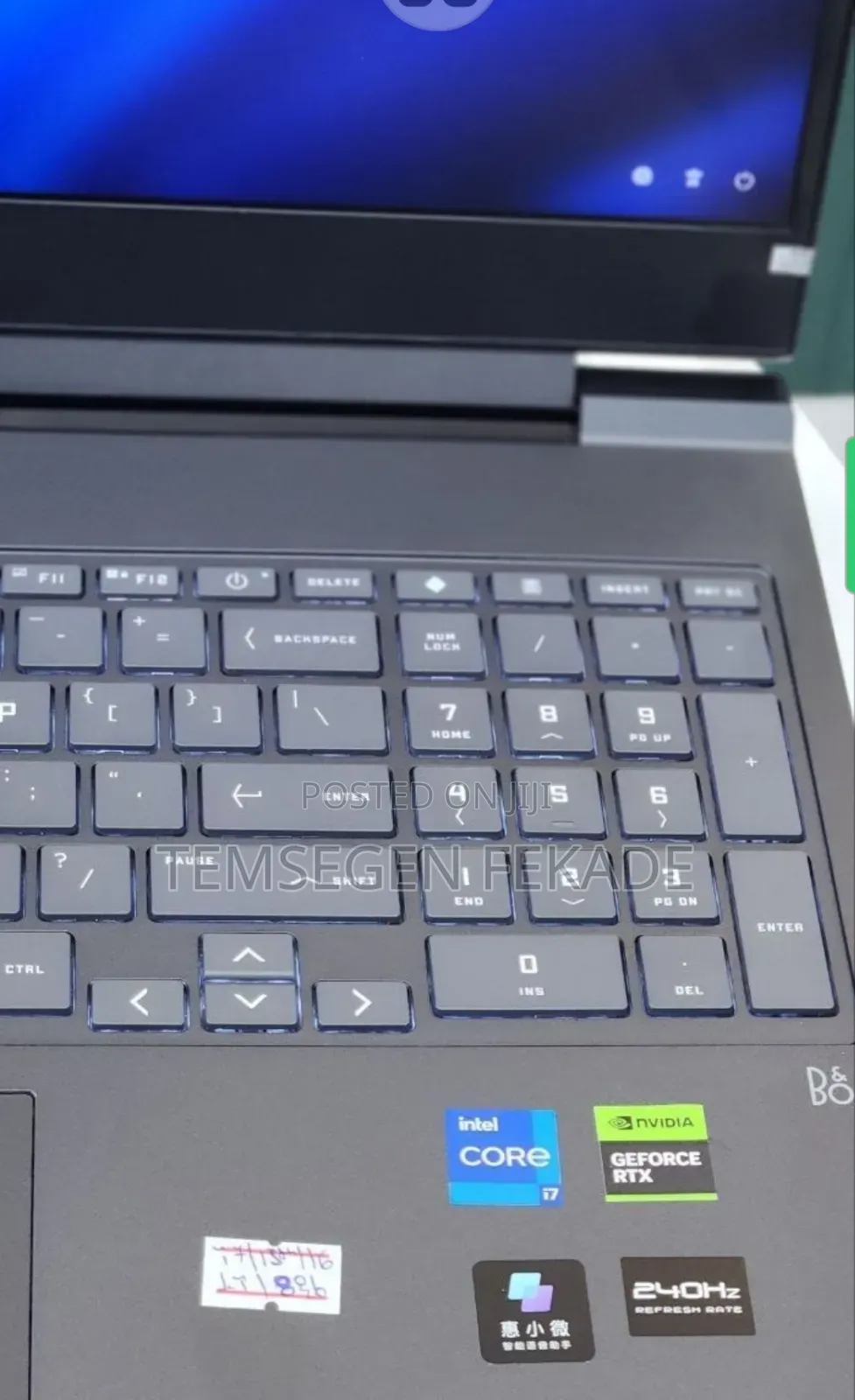 New Laptop HP Victus 16 16GB Intel Core i7 SSD 1T