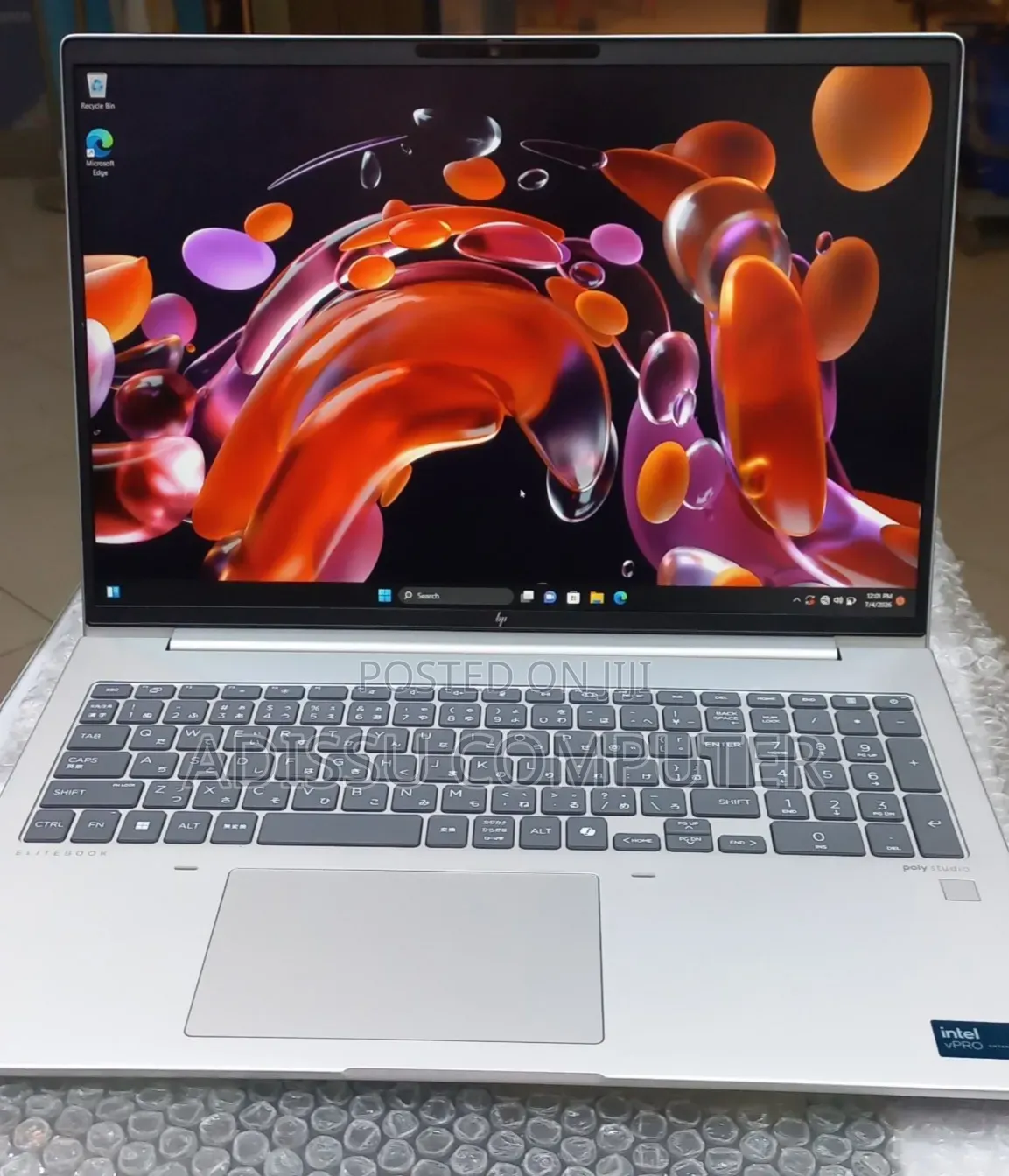 New Laptop HP 16GB Intel Core Ultra 7 SSD 512GB
