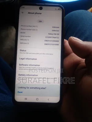 New Samsung Galaxy A56 256 GB Black