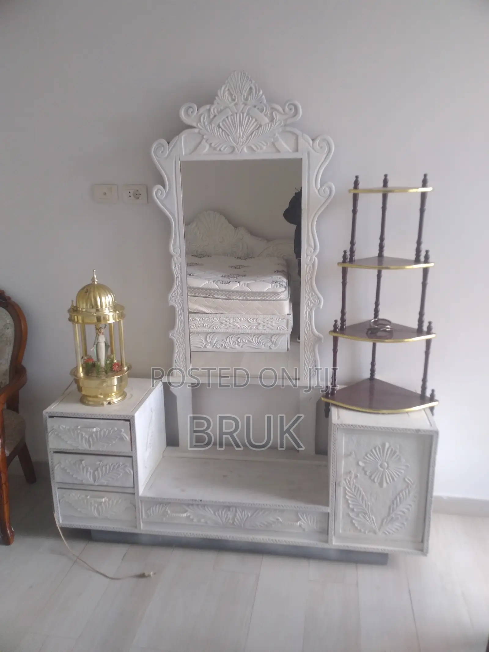 Bed and Dressing Table