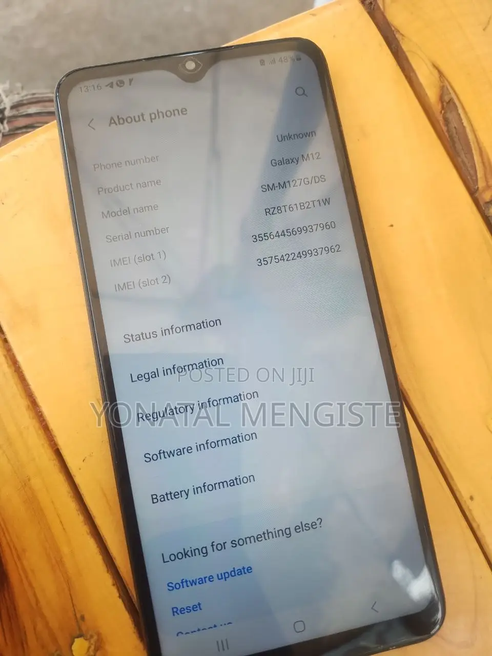 Samsung Galaxy M12 64 GB Black