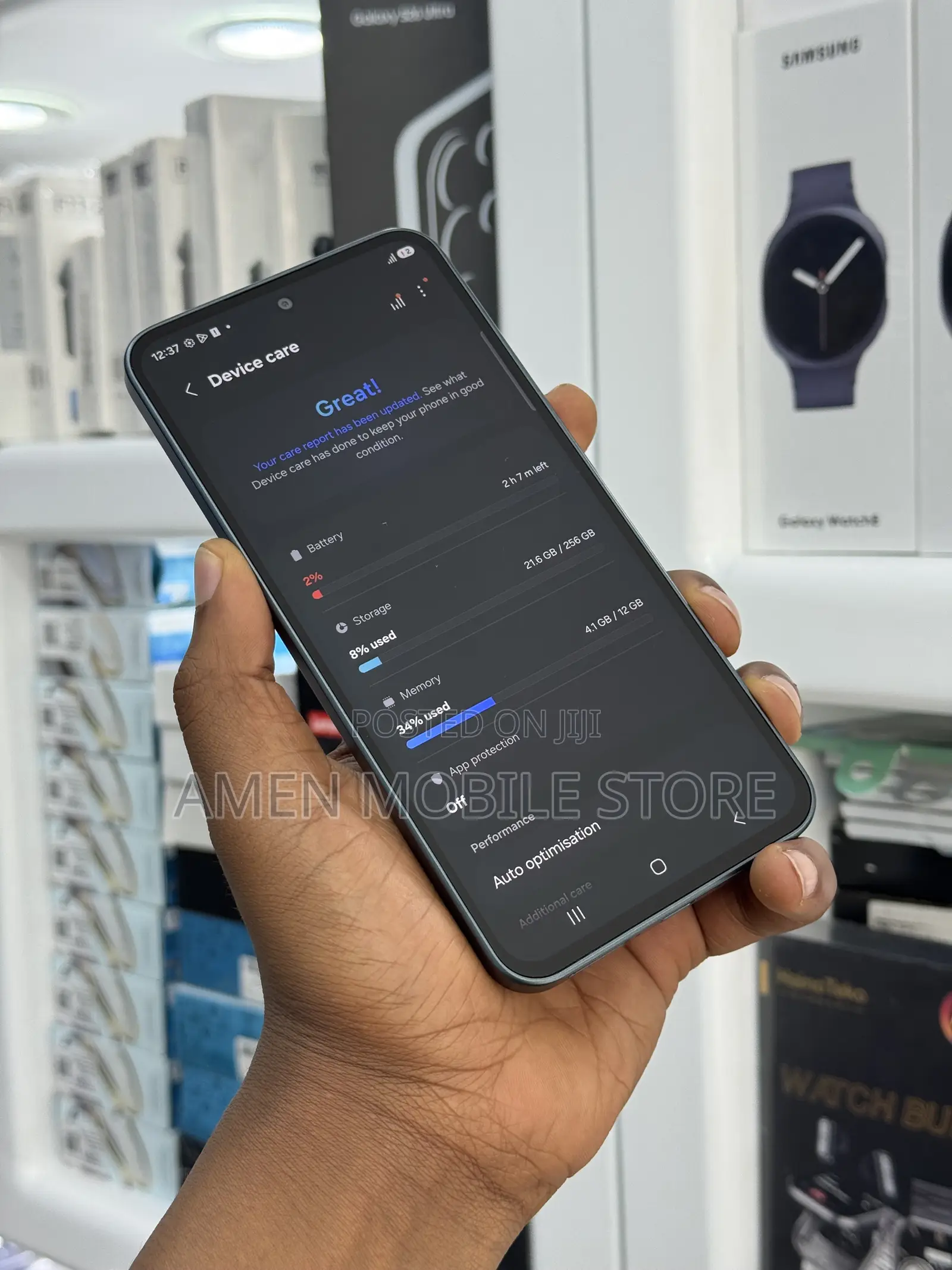 New Samsung Galaxy A37 256 GB Blue