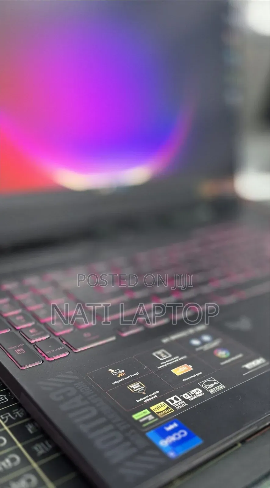 New Laptop Asus TUF Gaming A15 16GB Intel Core i7 SSD 1T