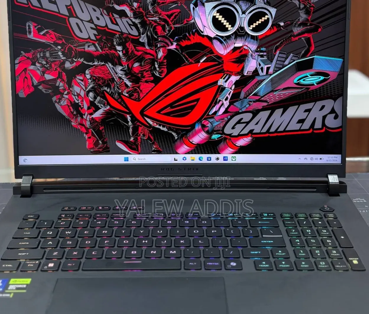 New Laptop Asus ROG Strix G18 32GB Intel Core i9 SSD 2T