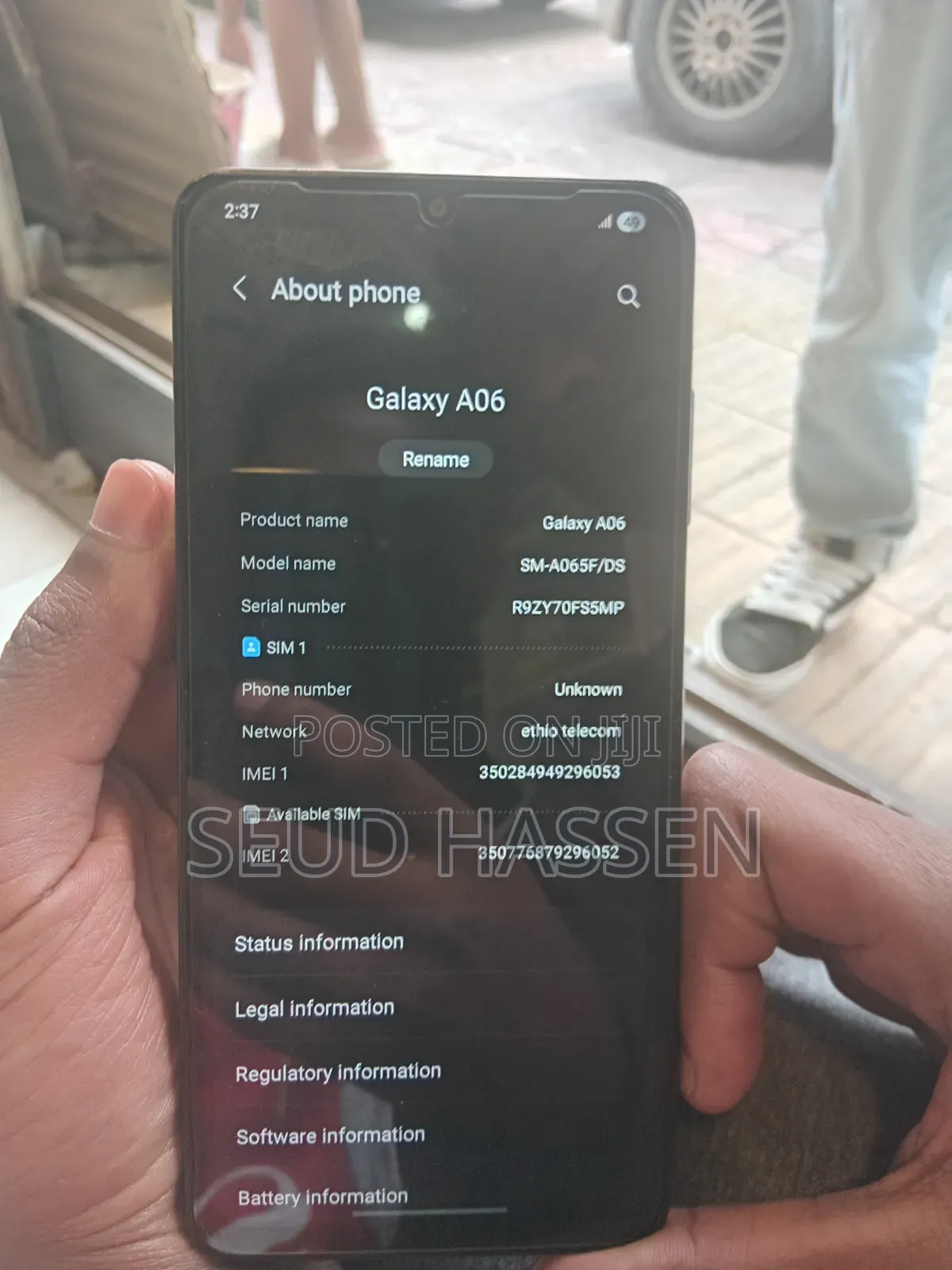 Samsung Galaxy A06 64 GB Black