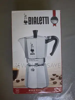 የጣሊያን 18 ሲኒ የቡና ማፊያ ስቲም- Bialetti Moka Pot 18 Cups