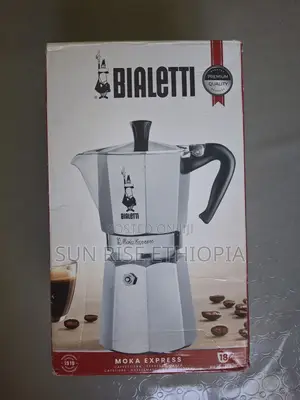 የጣሊያን 18 ሲኒ የቡና ማፊያ ስቲም- Bialetti Moka Pot 18 Cups