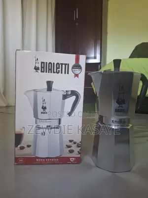 የጣሊያን 18 ሲኒ የቡና ማፊያ ስቲም- Bialetti Moka Pot 18 Cups