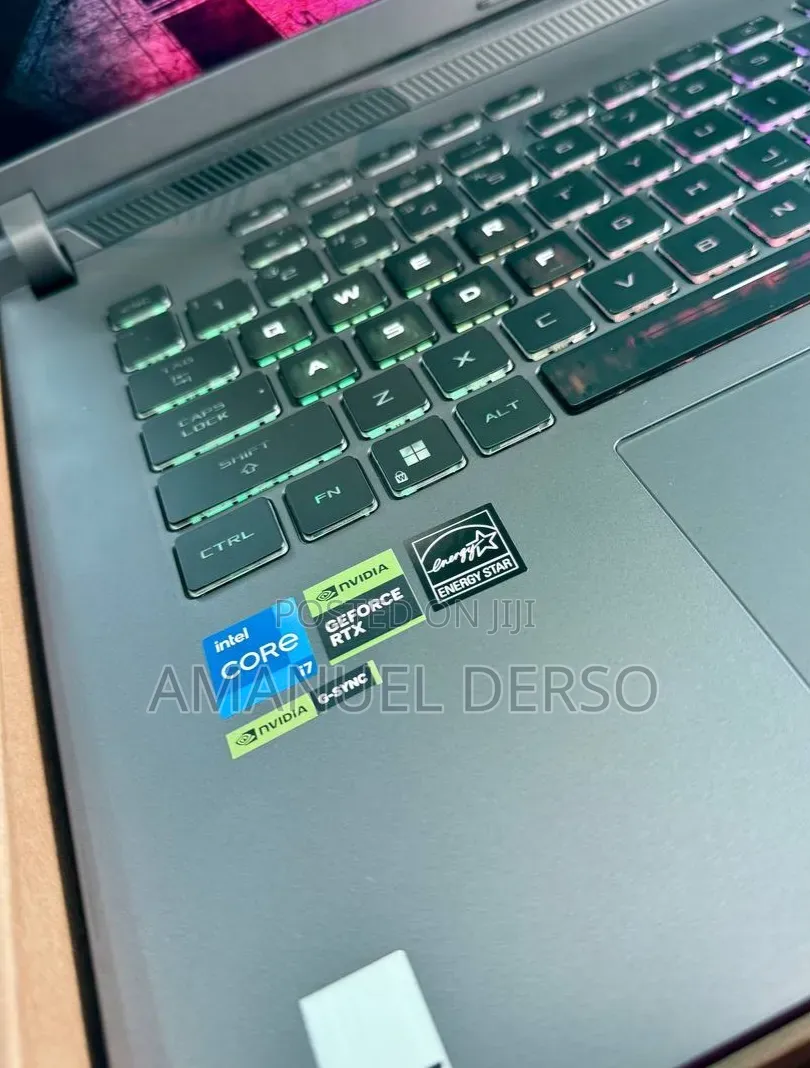 New Laptop Asus ROG Strix G15 16GB Intel Core i7 SSD 1T