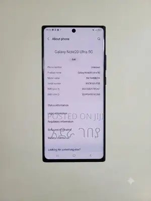Samsung Galaxy Note 20 Ultra 256 GB Black