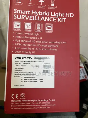 Smart Hybrid Lights HD Surveillance Kit