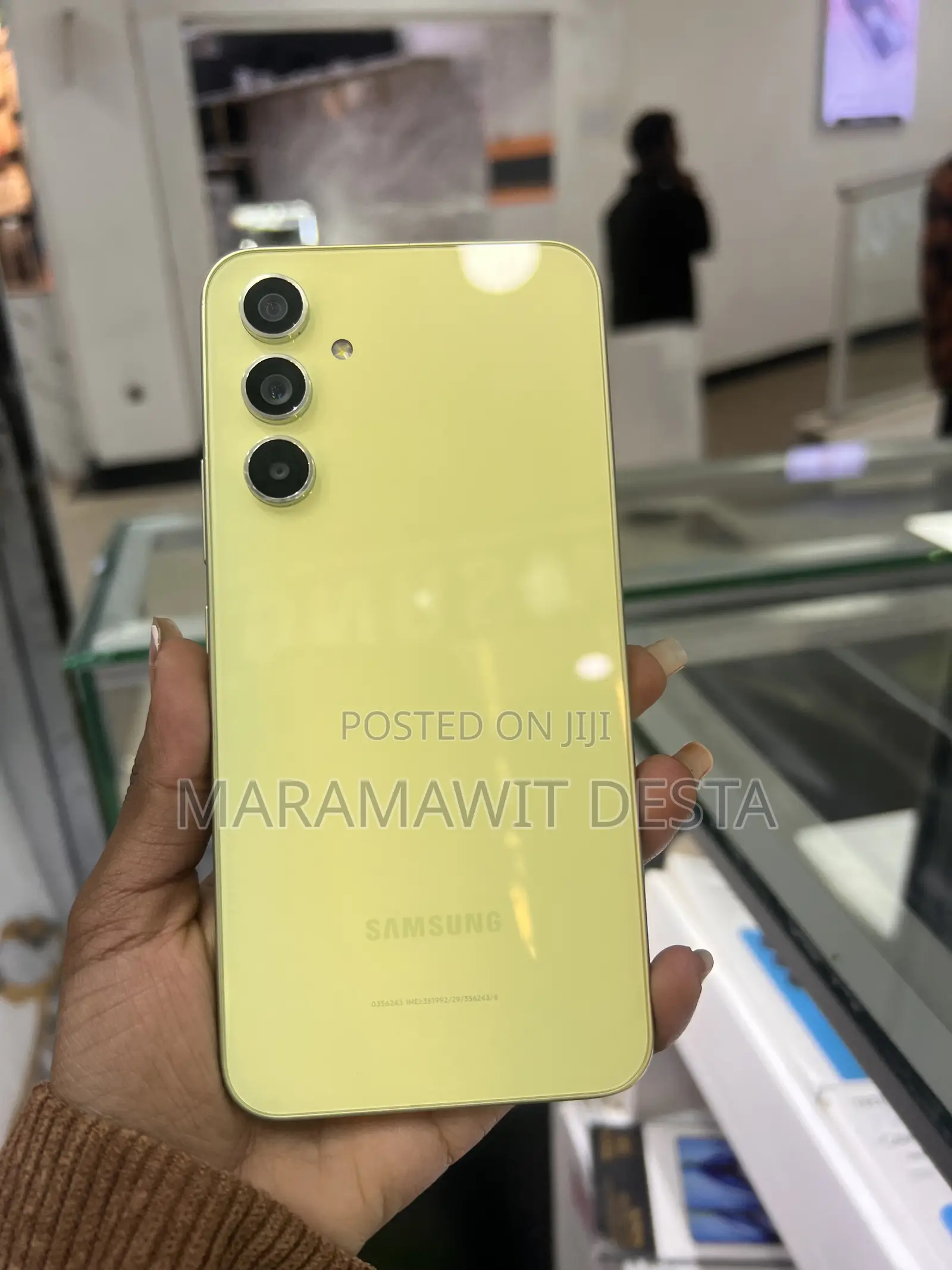New Samsung Galaxy A54 5G 128 GB Yellow