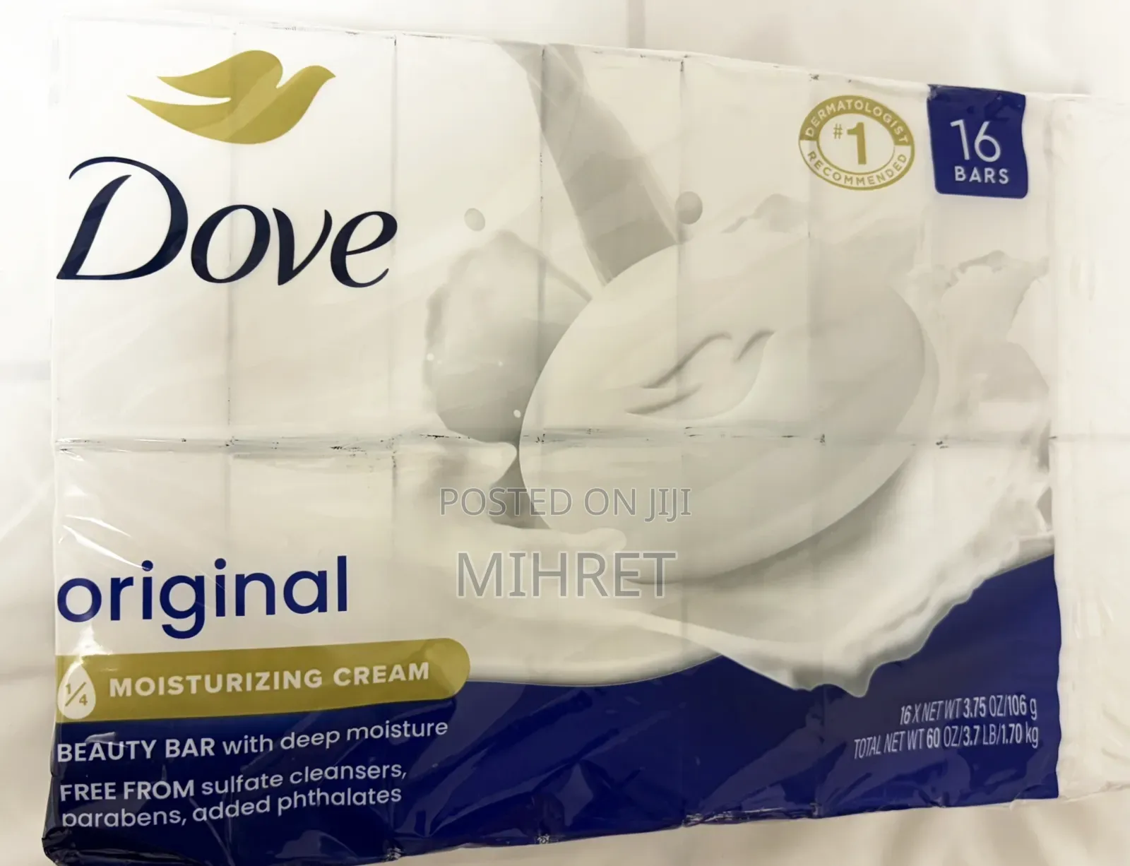 Dove Soap - Dermatologist Recommended