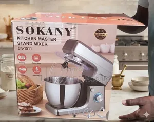 SOKANY 8.0L STAND MIXER – Powerful Performance for All Your Baking